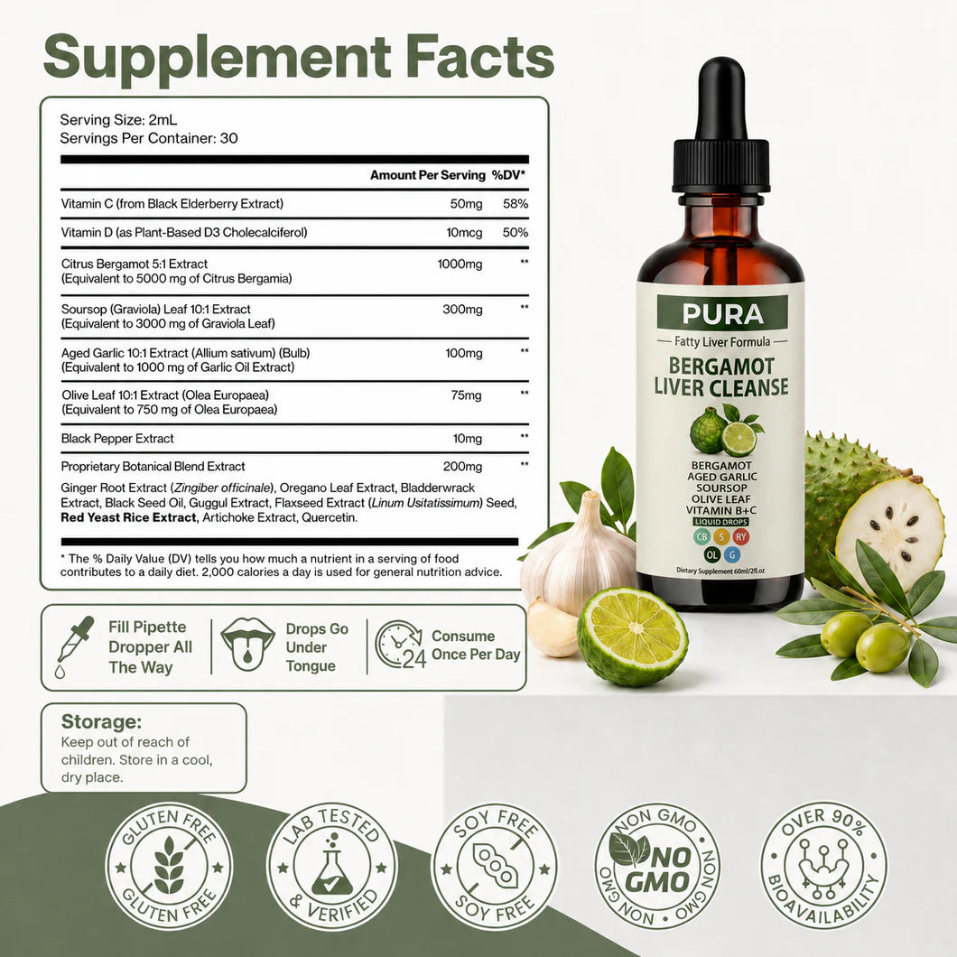 Bergamot Liver Cleanse Formula